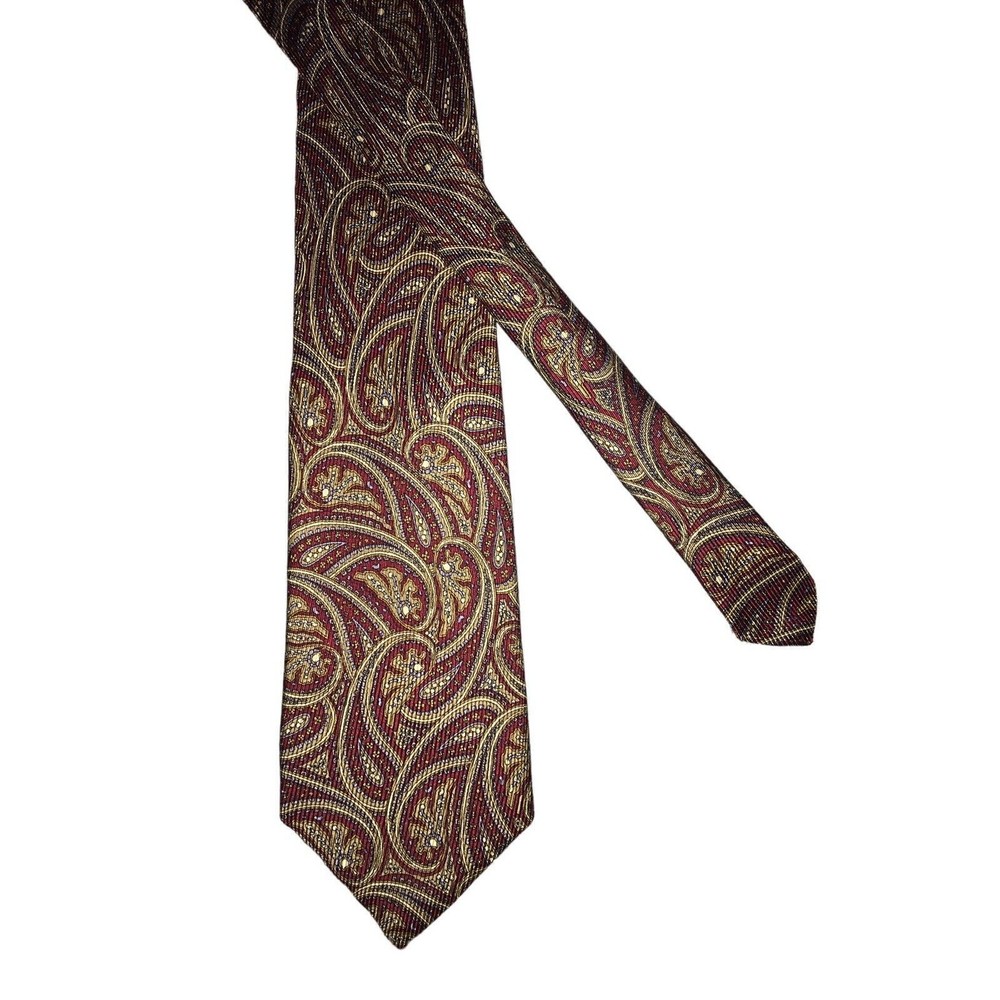 Robert Talbott Best Of Class Nordstrom Silk Necktie Mens Multicolor Paisley